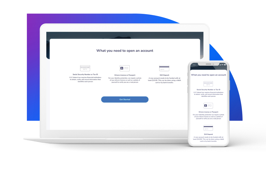 Online Account Opening and Loan Application Online Account Opening and Loan Application